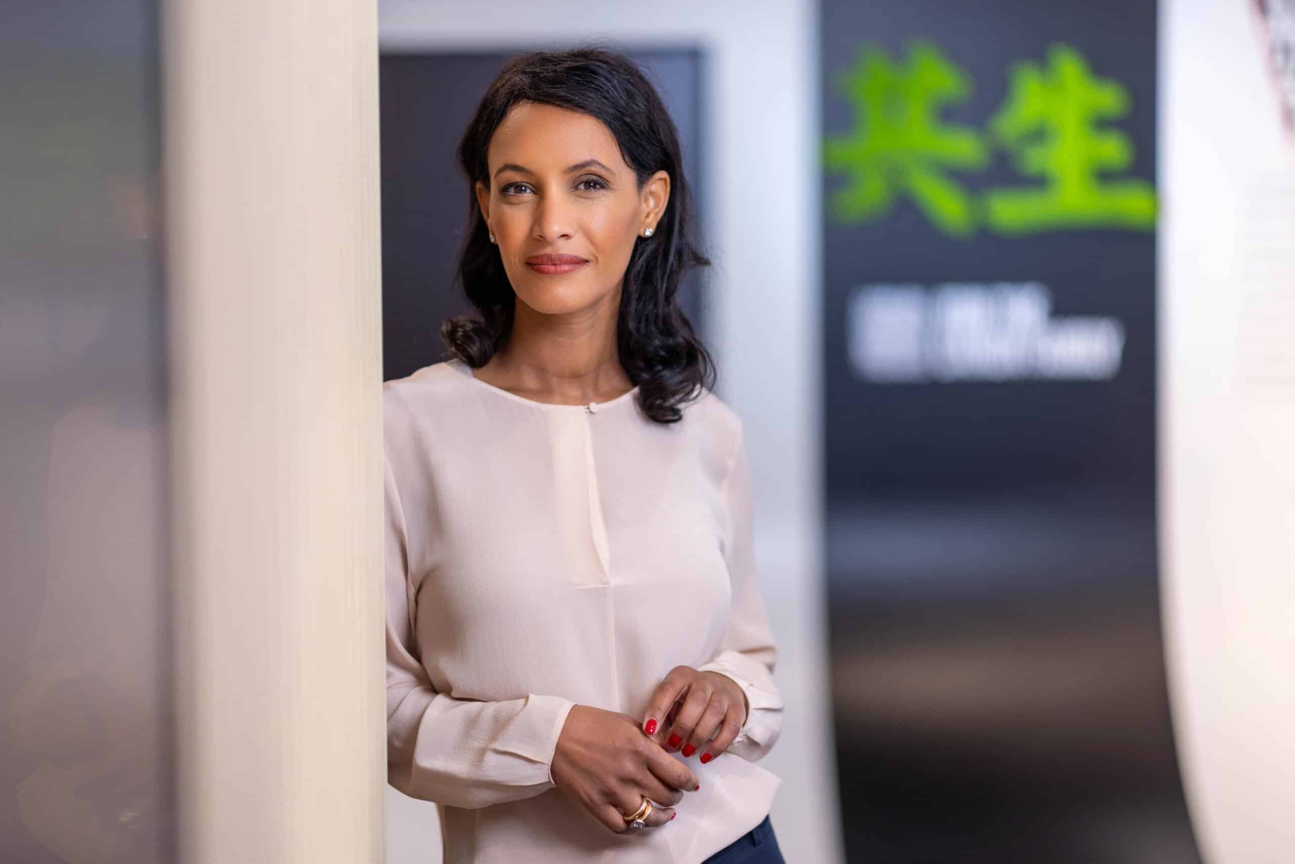 Frau Dr. Saba Kascha Canon Deutschland im Experience Center Krefeld