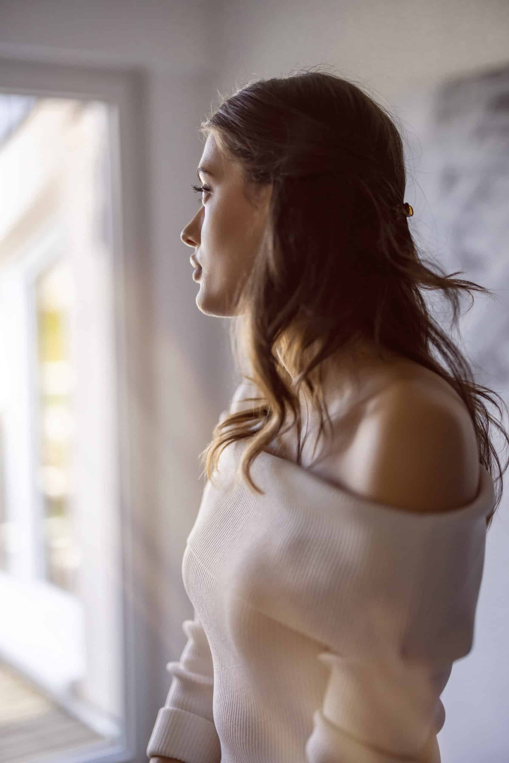 Portrait mit Gegenlicht